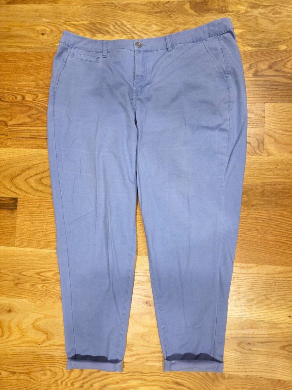 Lane Bryant Light Blue Stretch Boyfriend Pants Size 20 - Picture 2 of 6